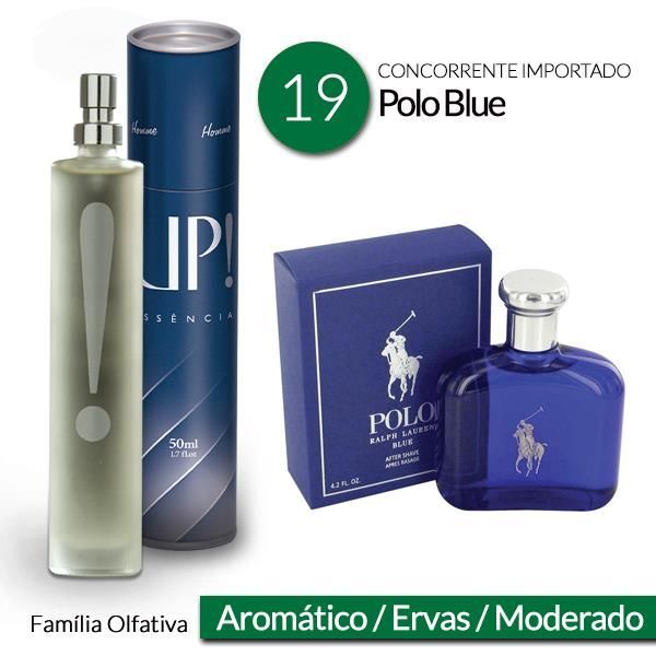 UP! Essência 19 - Original - 50ml - Polo Blue