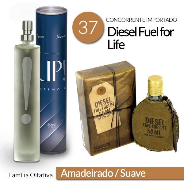 UP! Essência 37 - Original - 50ml - Diesel Fuel for Life