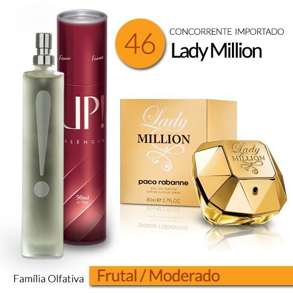 UP! Essência 46 - Original - 50ml - Lady Million