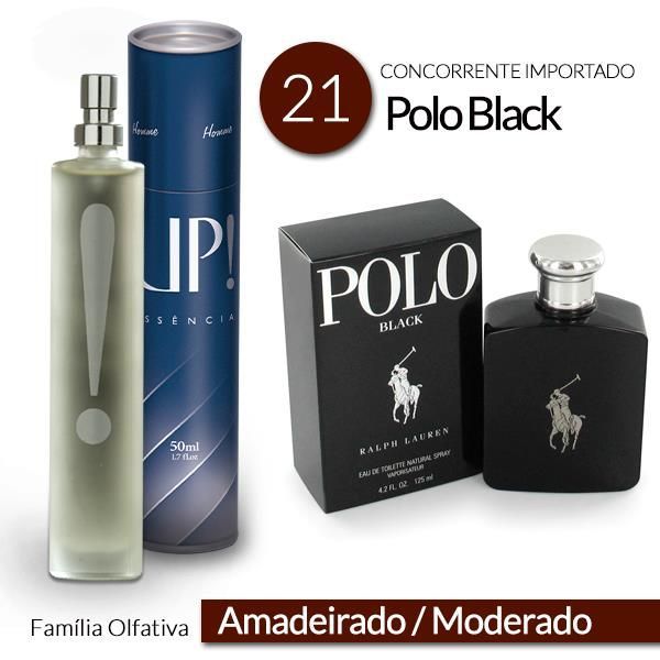 UP! Essência 21 - Original - 50ml - Polo Black